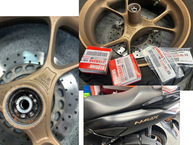 フロント足回りからの異音・ガタつき